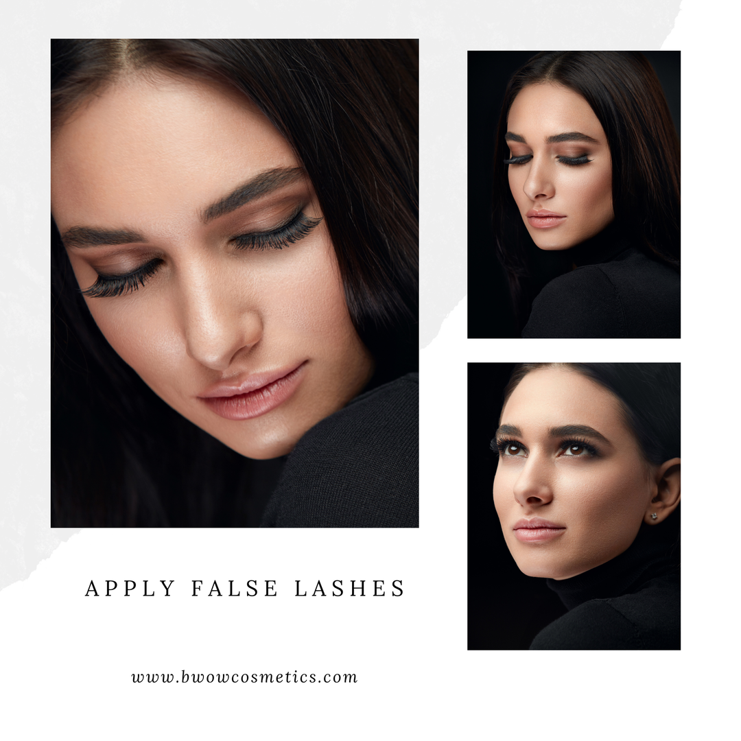 How to Apply False Lashes with Step-by-Step Instructions