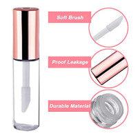 1.2ml rose gold empty lip gloss tube