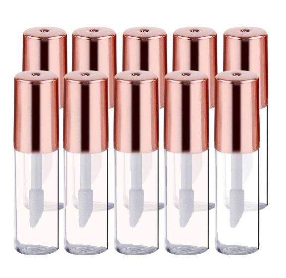 1.2ml rose gold empty lip gloss tube