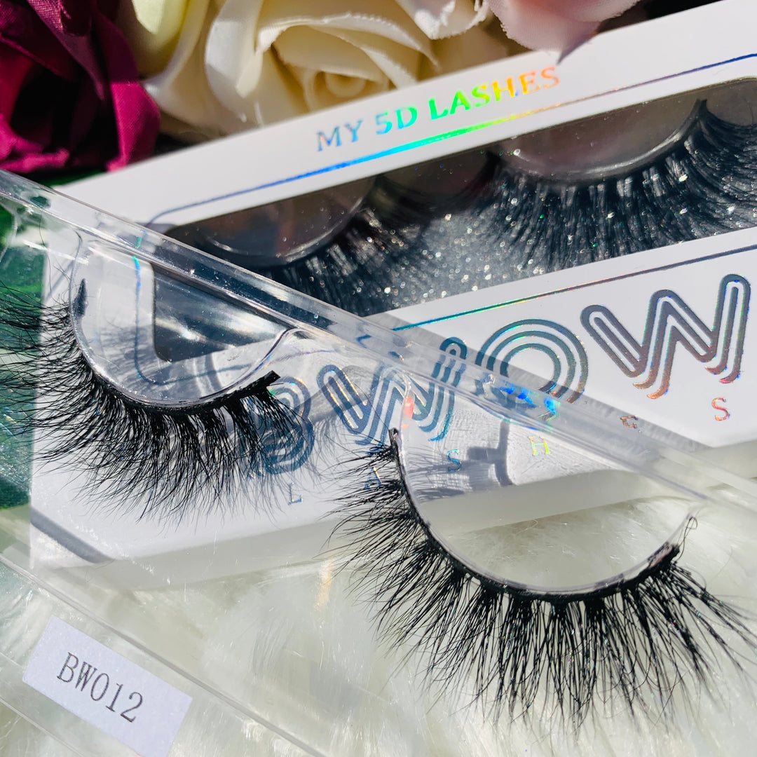 5D Mega Volume False Lashes: Featherlight & Stunningly Dramatic BWOW012