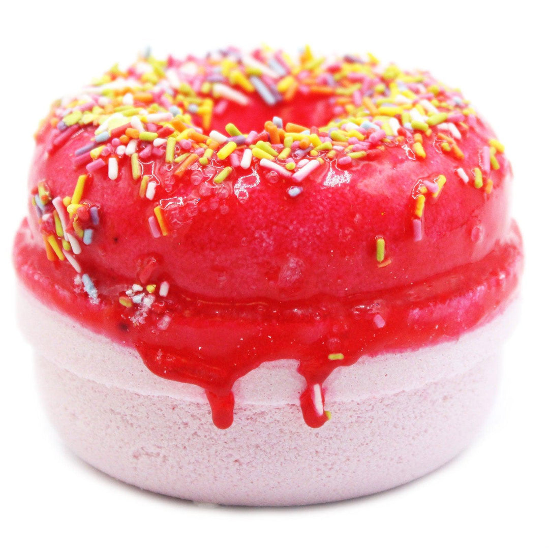 Aromatic Strawberry Banana Bath Bomb Donut