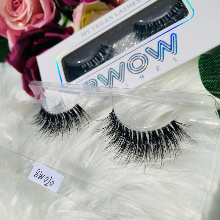 Cruelty-Free Reusable 3D Vegan False Lashes BWOW020