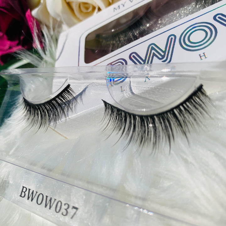 Eco-Friendly 3D Silk Protein Lashes BWOW037