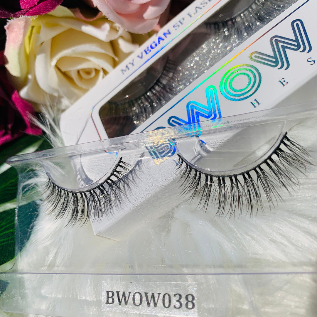 Eco-Friendly 3D Silk Protein Lashes BWOW038