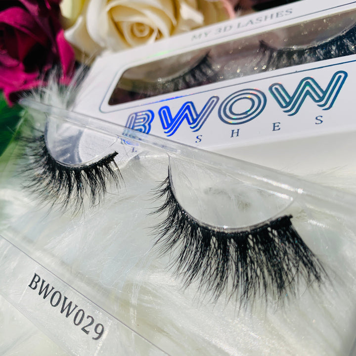 Effortless Elegance & Cruelty-Free Glamour: Chic 3D Vegan Volume False Lashes BWOW029