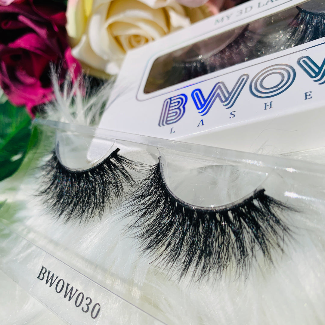 Effortless Elegance & Cruelty-Free Glamour: Chic 3D Vegan Volume False Lashes BWOW030