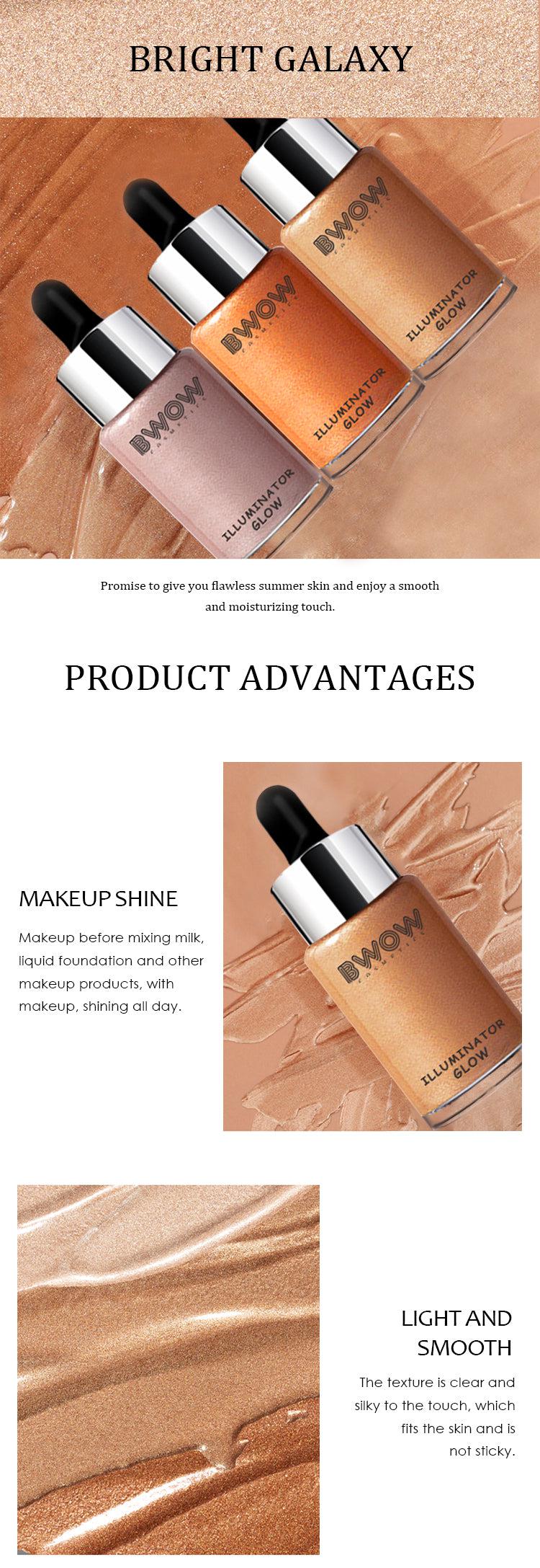 Glow Illuminator Bronzer Highlighter Liquid