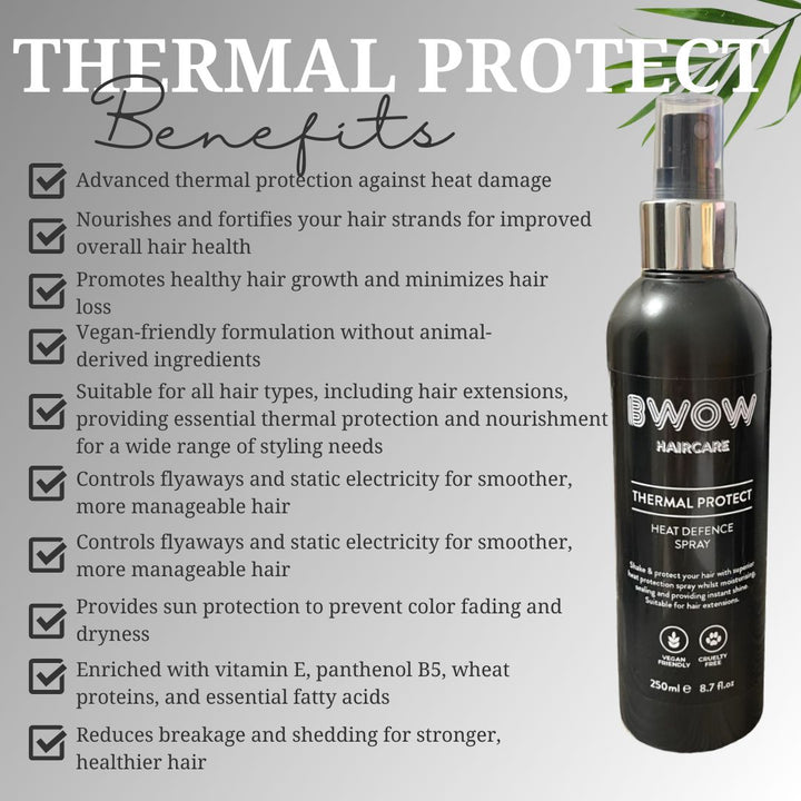 Heat Defence Spray Thermal Protection Vegan