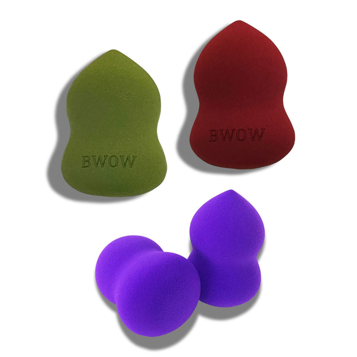 Makeup Blending Sponge Sculptured – Durable - Soft - Ergonomic - Latex-Free Sponge