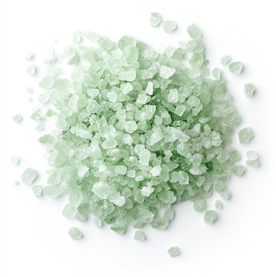 Natural Luxury Bath Sea Salt: Complete Energising Relax: Bergamot, Geranium and Vetiver