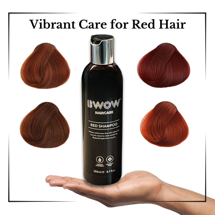 Red Hair Shampoo - for All Redheads Vegan Luxury 250ml