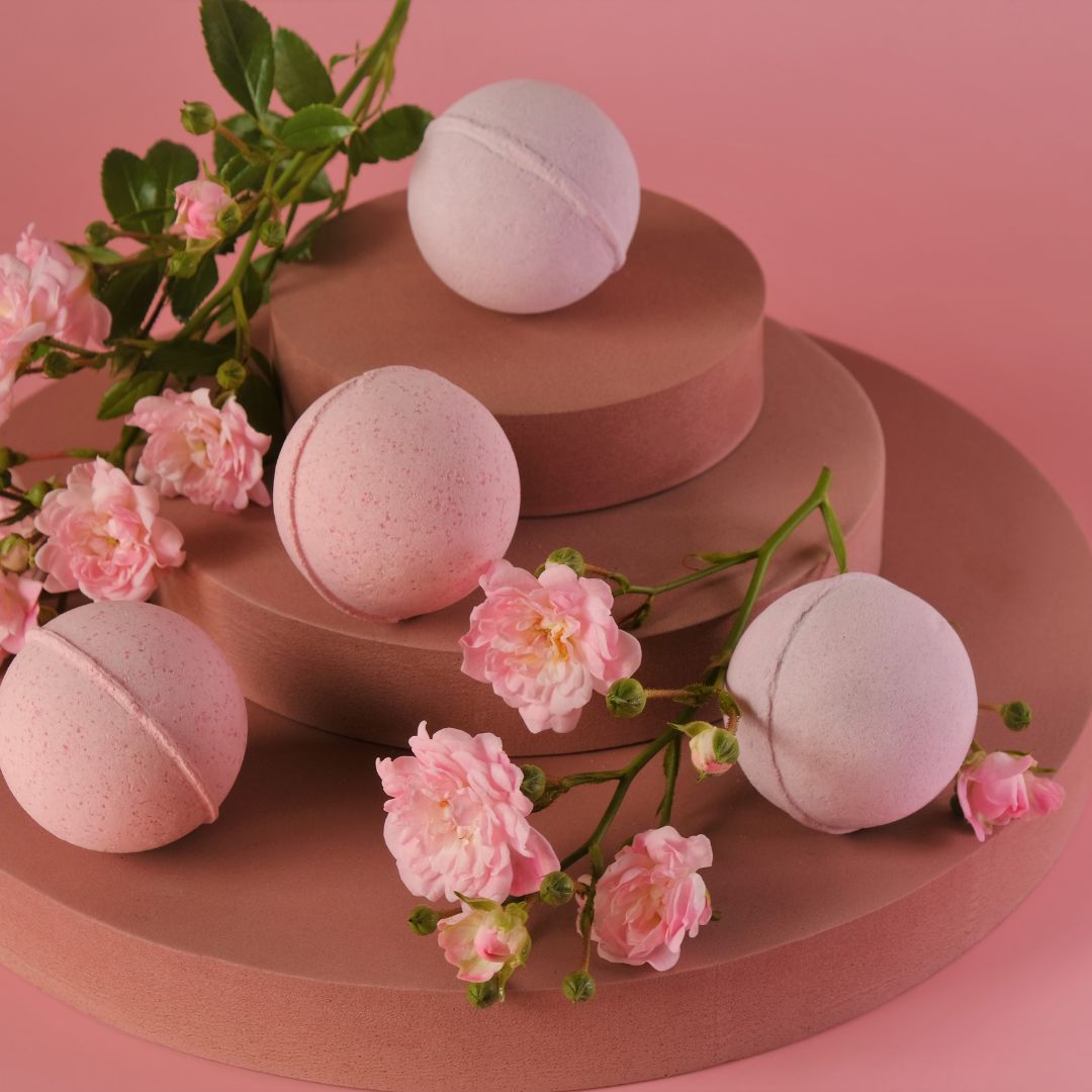 Rose Serenity Bliss 20 Bath Bomb Chill Pills