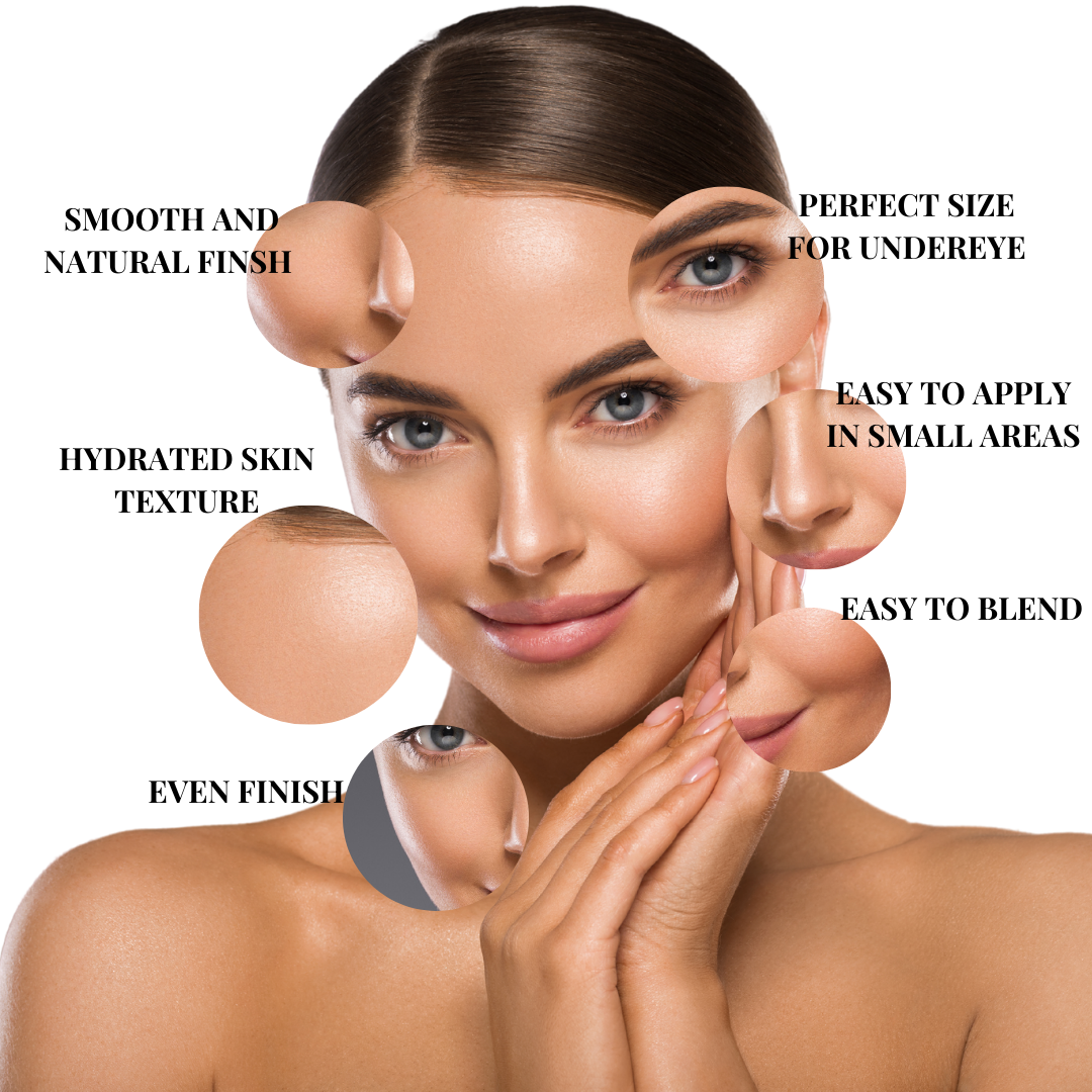 women with hydrated skin, highlighting the skin changes with BWOW cosmetics skincare