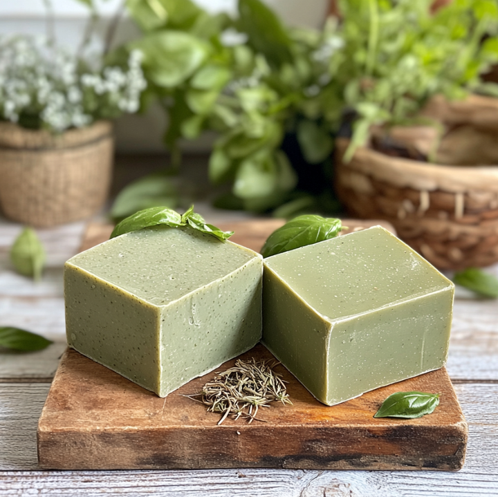 Naturelle Organic Soap Bar -  Exfoliating Skin Neem Basil