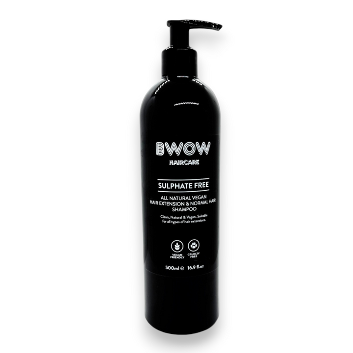 All Natural Sulphate Free Vegan Shampoo for Hair Extensions and Normal Hair 250ml