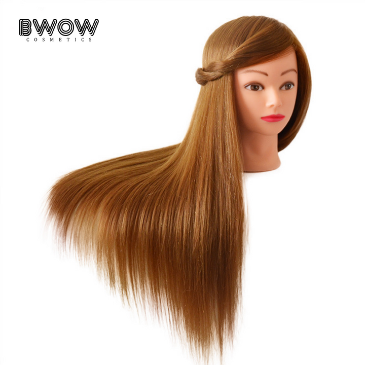 18" Professional Training Mannequin Head 60% Human Hair