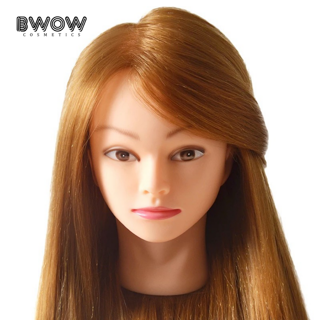 18" Professional Training Mannequin Head 60% Human Hair