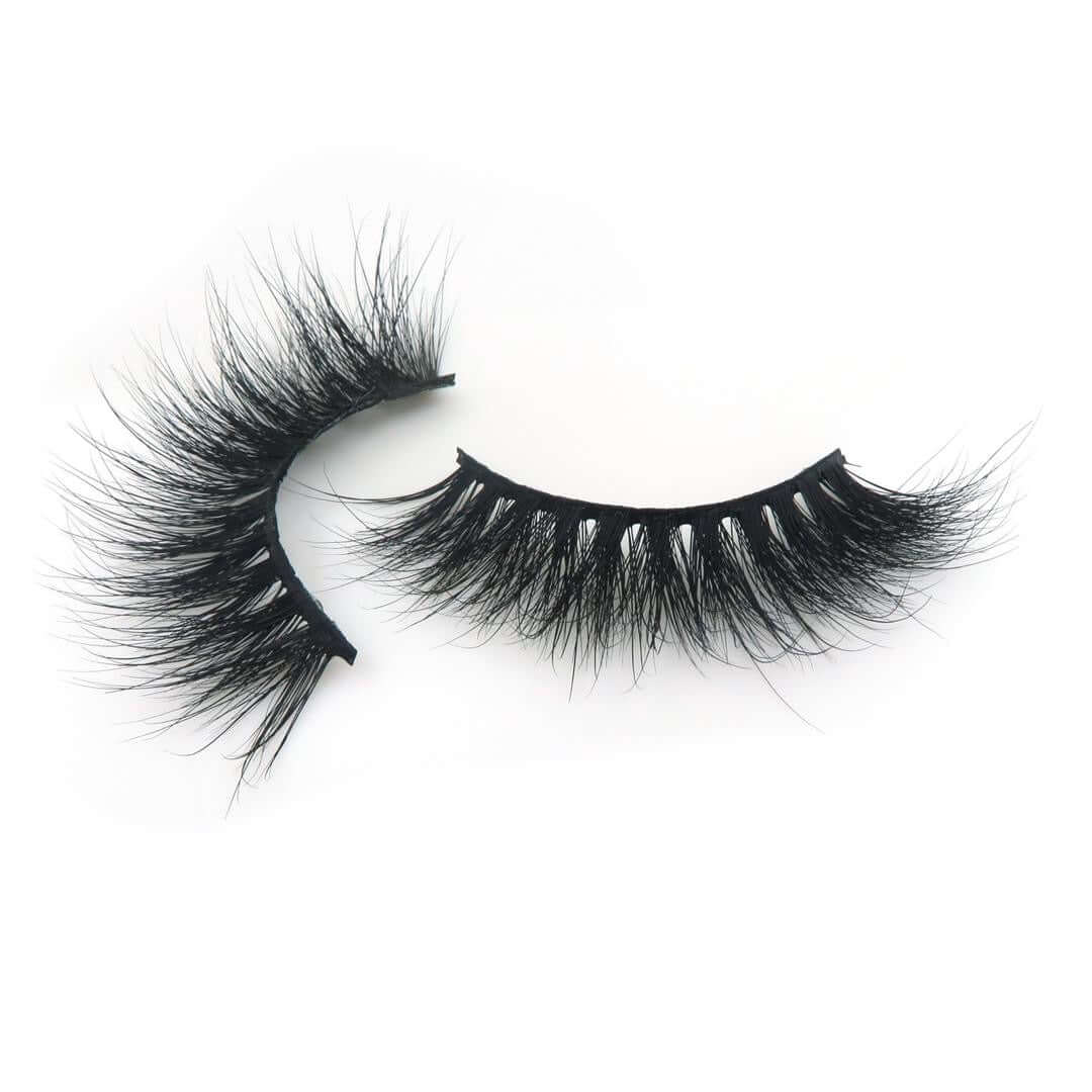 3D STRIP LASHES SIDE BY SIDE IN CODE BWOW006 BY BWOW Cosmetics ON A WHITE SURFACE