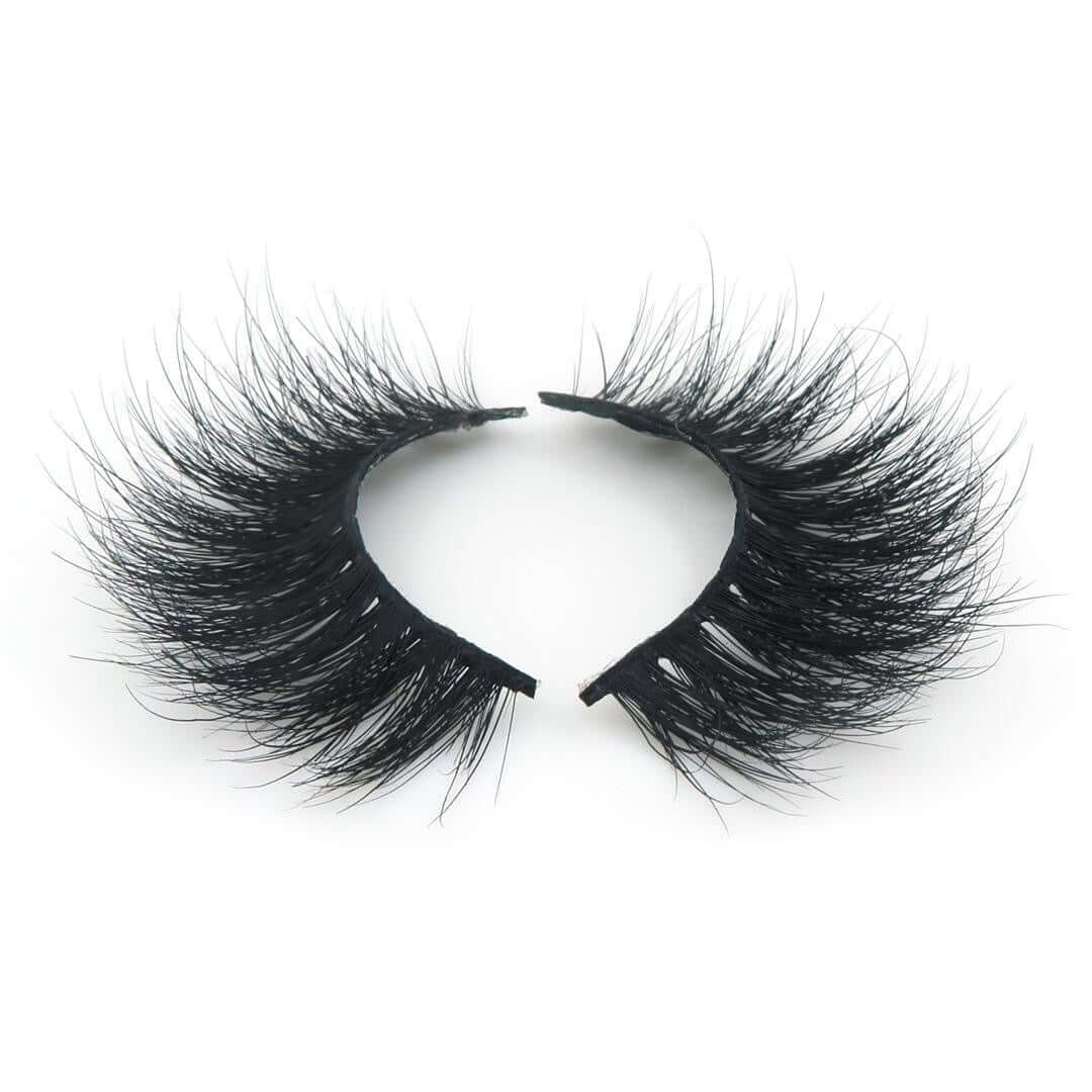 3D STRIP LASHES SIDE BY SIDE IN CODE BWOW010 BY BWOW Cosmetics ON A WHITE SURFACE