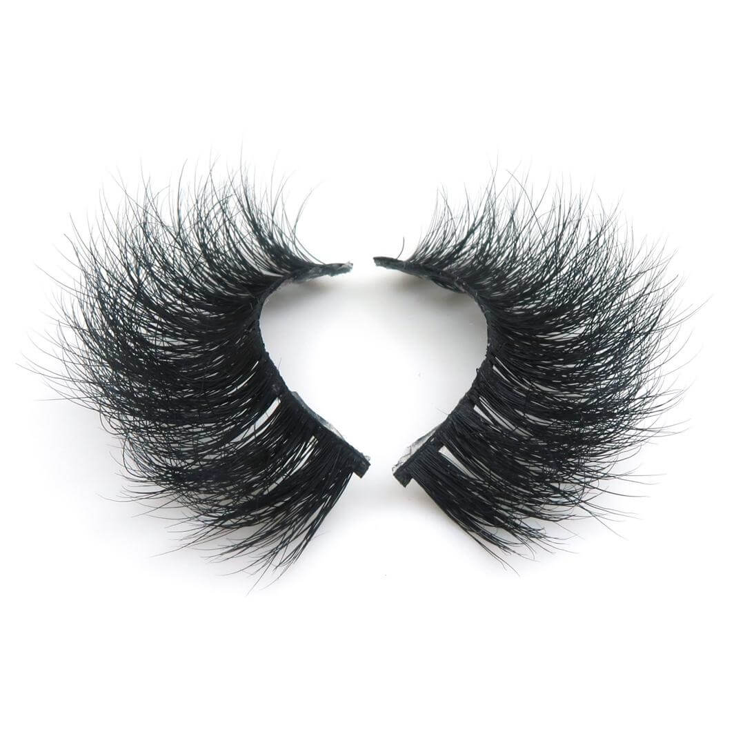 5D STRIP LASHES SIDE BY SIDE IN CODE BWOW015 BY BWOW Cosmetics ON A WHITE SURFACE