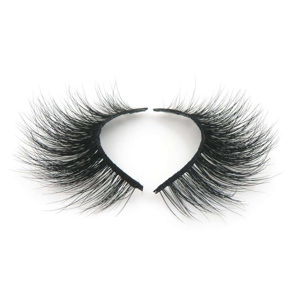 3D STRIP LASHES SIDE BY SIDE IN CODE BWOW001 BY BWOW Cosmetics ON A WHITE SURFACE