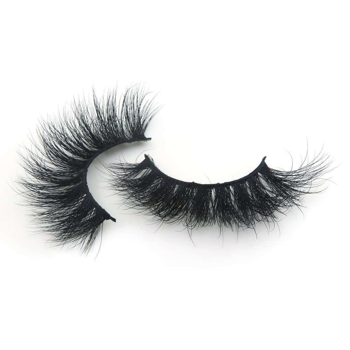 3D STRIP LASHES SIDE BY SIDE IN CODE BWOW003 BY BWOW Cosmetics ON A WHITE SURFACE