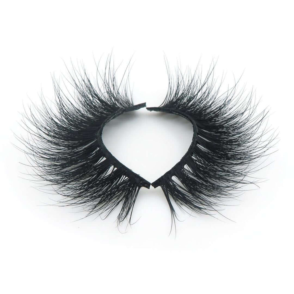 3D STRIP LASHES SIDE BY SIDE IN CODE BWOW006 BY BWOW Cosmetics ON A WHITE SURFACE
